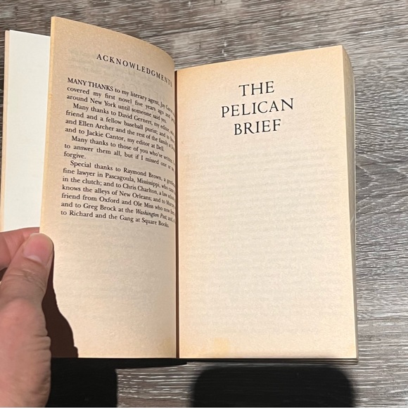 The Pelican Brief Paperback - Picture 3 of 4